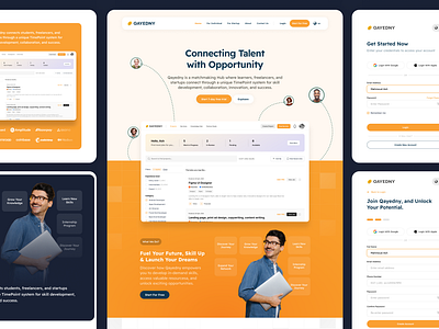 Qayedny Website l a freelancers platform freelancer platform website