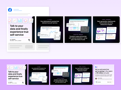 Thoughtspot - Carousel Ad Design instagram ads