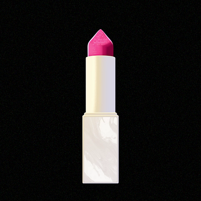 "Lipstick" White 3d 3d animation 3d art after effects animation c4d cinema4d design motion design motion graphics stylized