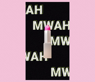 Animated series "Everyday Life." Episode 3 "Lipstick" 2d animation 3d 3d animation 3d art after effects animation c4d cinema4d design illustration motion design motion graphics poster stylized typography