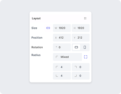 Layout Design graphic design ui