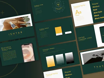 Ishtar London Brand Guidelines brand guidelines branding graphic design graphic designer identity guide logo logo designer visual identity