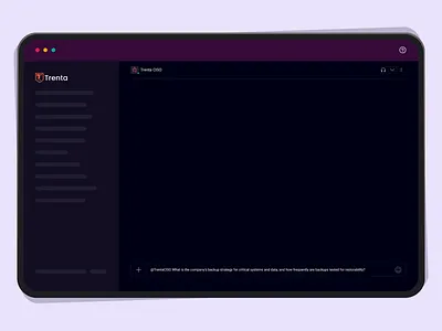 Slack-Style UI Animation Concept adobe after effect animation artistic rishi design figma gif graphic design hero banner illustration landing page motion animation motion design motion graphics rishikesh malviya slack ui trenta ui ui animation website website design