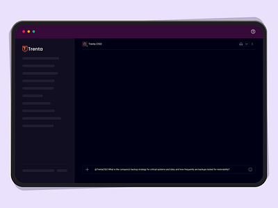 Slack-Style UI Animation Concept adobe after effect animation artistic rishi design figma gif graphic design hero banner illustration landing page motion animation motion design motion graphics rishikesh malviya slack ui trenta ui ui animation website website design