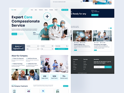 Doctor website UI page Design betterhealth bookadoctor careonline familyhealth healthandwellness healthcare healthmatters healthservices hospitalcare medicalcare medicalsupport onlinedoctor patientcare primarycare stayhealthy telemedicine ui virtualcare