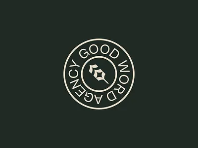 GW Logo Badge badge brand designer brand identity branding design geometric graphic design green icon logo seal vector