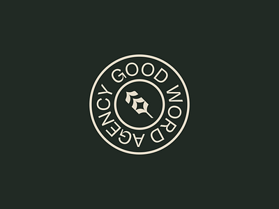 GW Logo Badge badge brand designer brand identity branding design geometric graphic design green icon logo seal vector