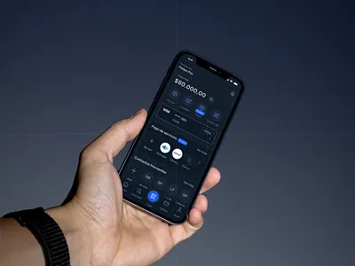 Tukipay APP - Digital wallet fintech ui ux wallet