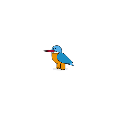 King Fisher 2d after effects animation character motion graphics rigging toon boom harmony