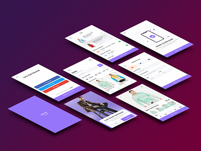 Vora Fashion App app app design application application design branding fashion app graphic design uiux