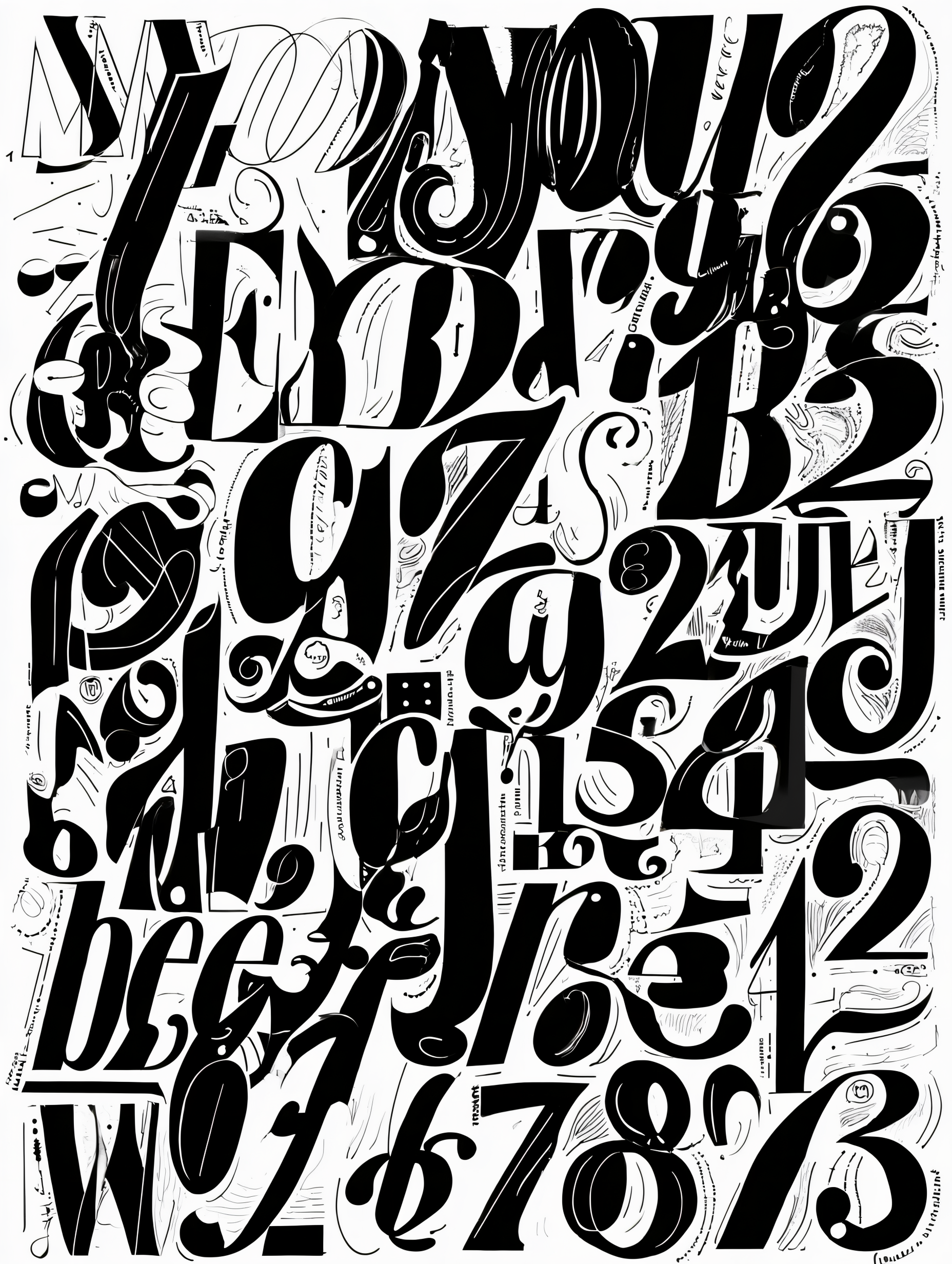 typo play zero one typography