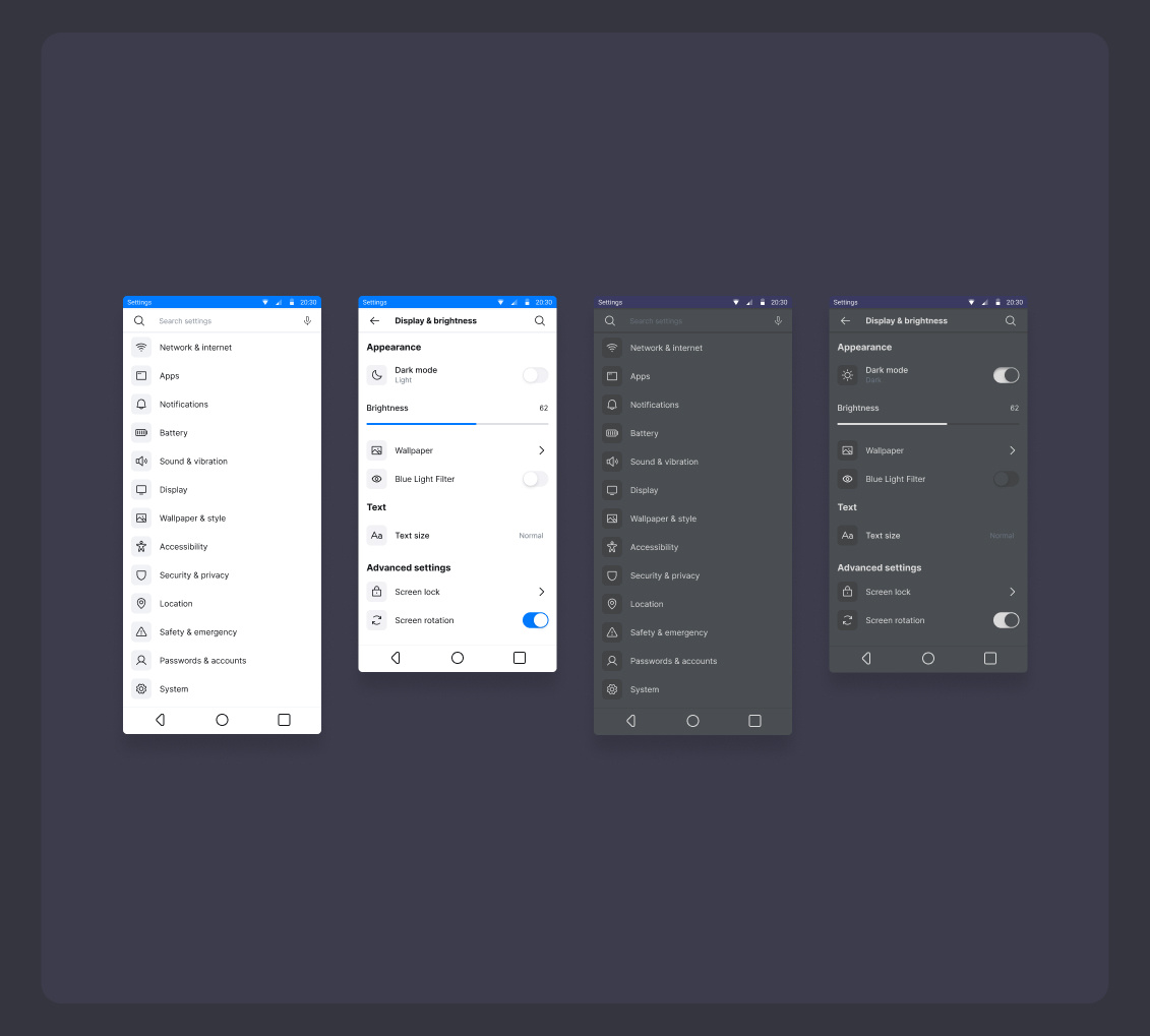 Daily UI #007 - Settings Dashboard animation app design daily ui 007 figma graphic design prototype ui ui design ux web design