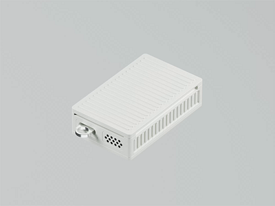 Re-Up 3d 3d animation blender blender3d hardware hardware design illustration isometric isometric illustration pager product product design retro