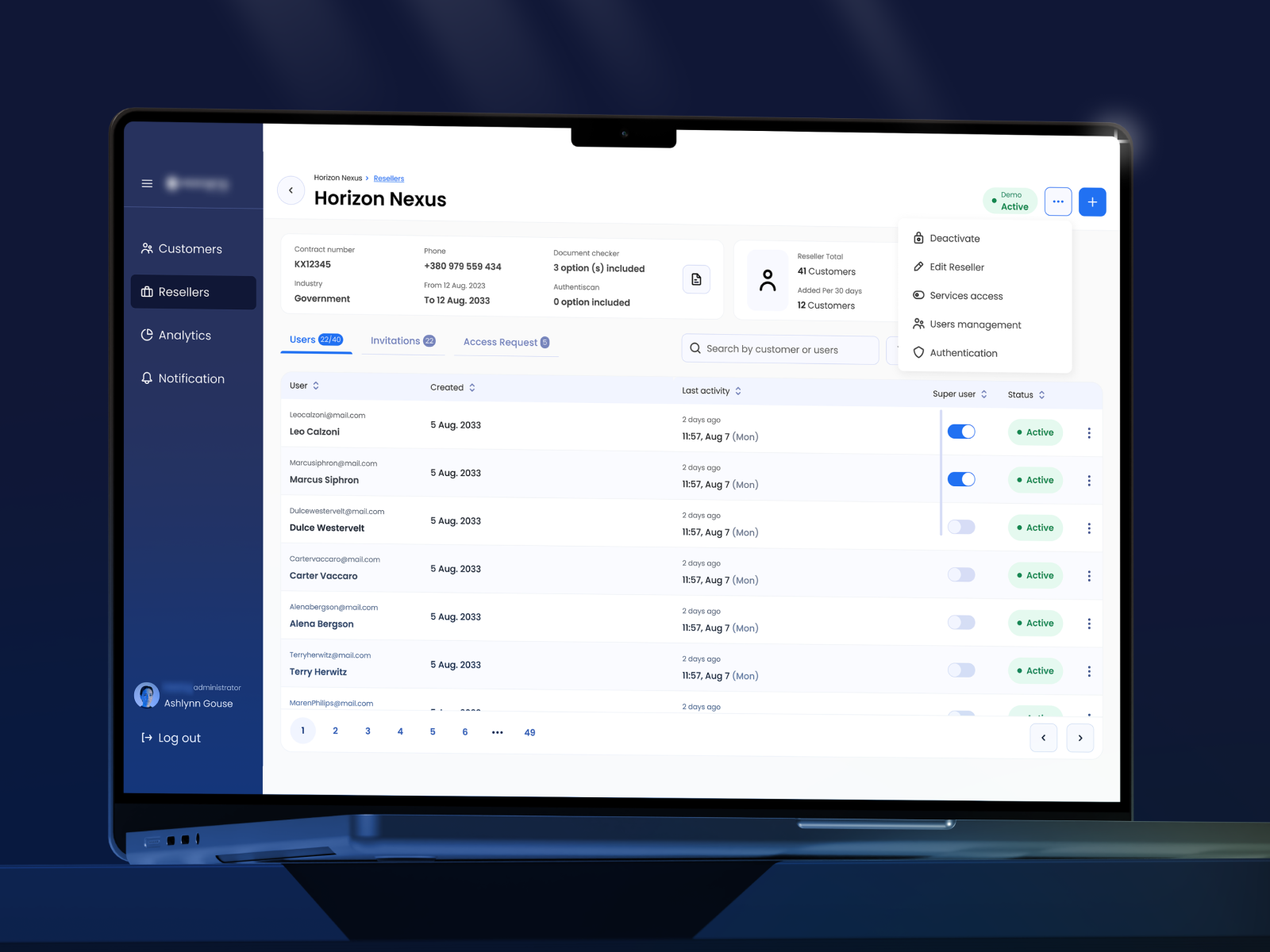 Example of Saa S Product Design