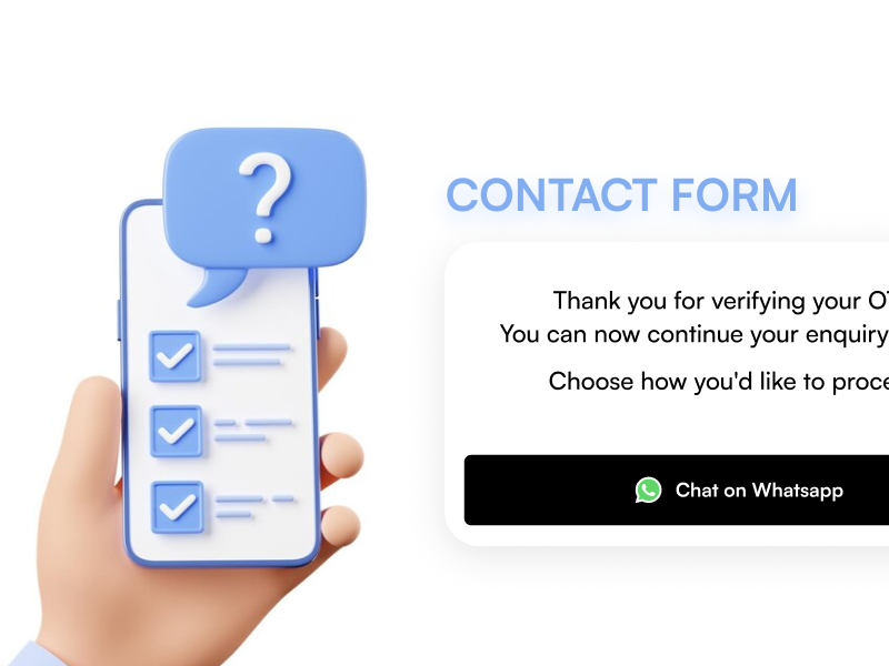 Fintech Contact Form Modal – Dark Mode UX fintech