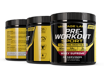 Pre Workout Gym Supplement Label & Packaging Design attractive pouch bottle label bottlelabeldesign cbd label food packaging label design packaging design preworkoutlabeldesign product label productdesign supplement supplementbottledesign supplementlabel supplementlabeldesign supplementpackagingdesign