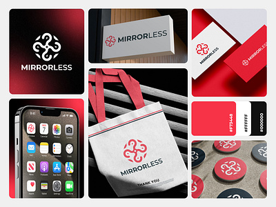 Mirrorless Logo Design abstract logo design brand identity branding business branding clean logo aesthetic corporate branding creative agency creative logo concept custom logo design design dribbble logo inspiration iconic branding identity design logo and branding logo mockup minimalist logo modern logo design monogram logo visual identity