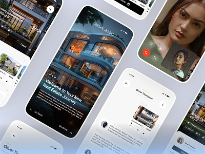 RealeSo -Real Estate Mobile App branding design minimal mobile mobile ui modern x ui poperty details property details property mobile real estate real state realestate realestate mobile realestate mobile app uiux