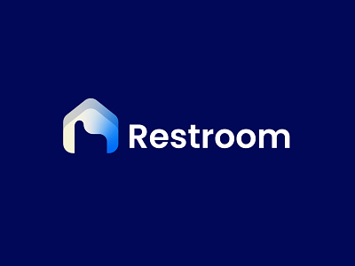 Rest Room Real Estate Logo Design brand brand identity branding building logo chair logo creative design design graphic design home logo house logo logo logo design modern logo real estate real estate logo real estate logo design restroom sofa logo
