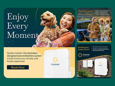 ☀️ Empower Social Ads designs - Solar Ads That Convert adcreative addesigninspo advisuals branddesign campaigndesign conversionads ecofriendlydesign energytechdesign facebookads graphicdesign instagramads leadgendesign marketinggraphics marketingvisuals paidsocial performancecreative scrollstopper socialaddesign solarbranding solarmarketing