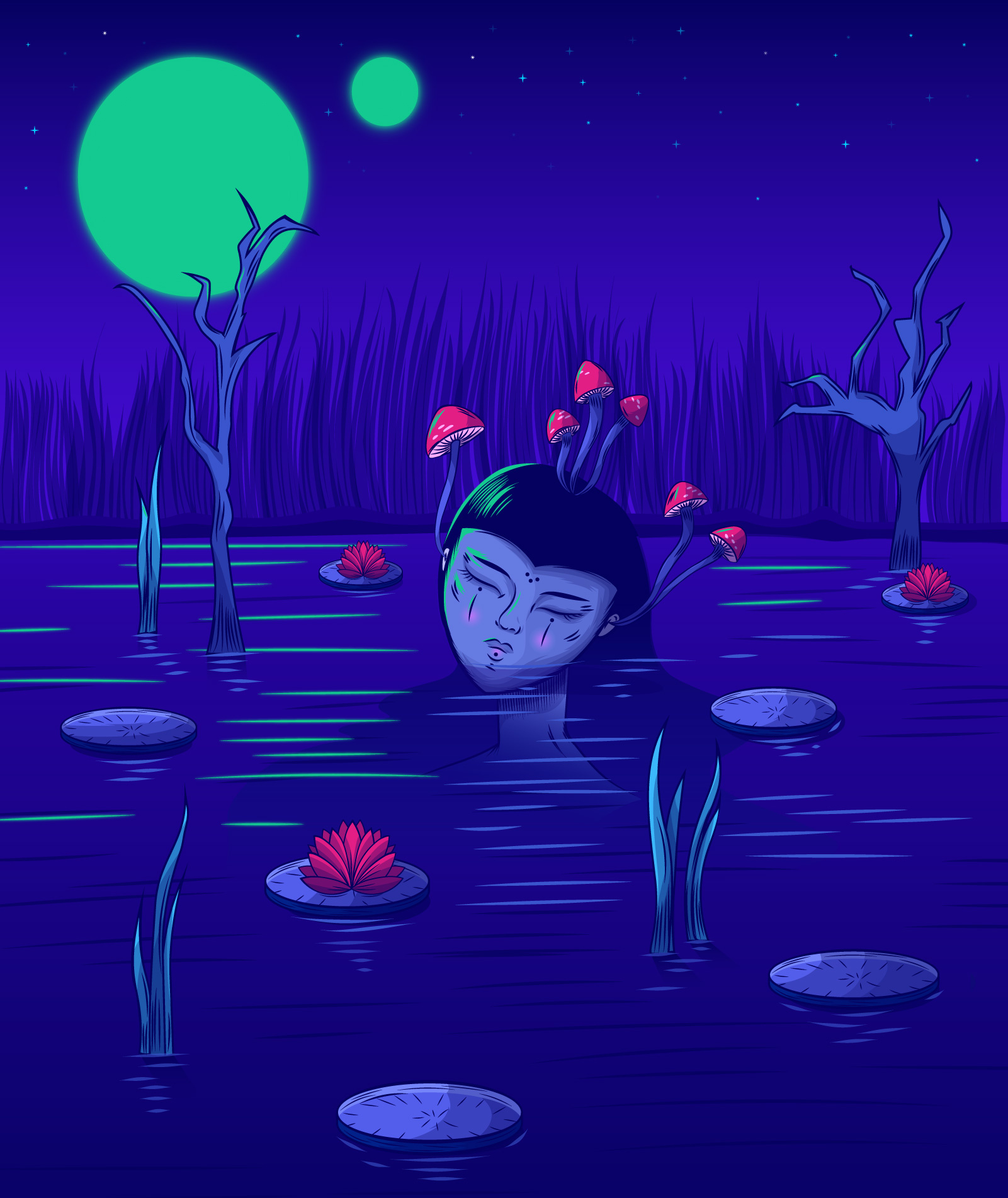 Dreaming adobe illustrator book cover children illustration colorful concet art digital illustration graphic design illustration illustrator neon illustraion vector art vector illustration visual artist