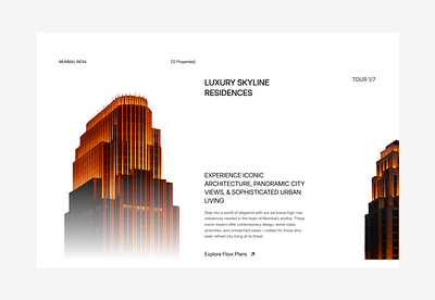 Real Estate UI Concept branding design figma figmadesign graphic design illustration logo real estate splash screen ui ux website
