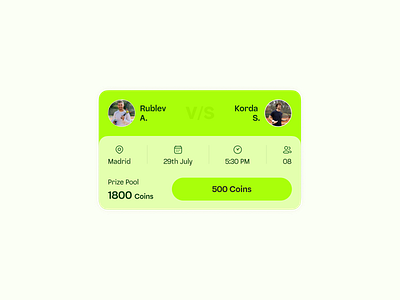 Fantasy Card card daily ui design ui uiux