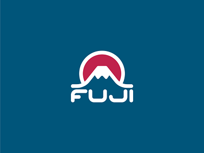 Fuji Mountain Logo Japan fuji fuji logo fuji mountain japan japan flag logo logos minimal minimalis mountain mountain logo sun tokyo