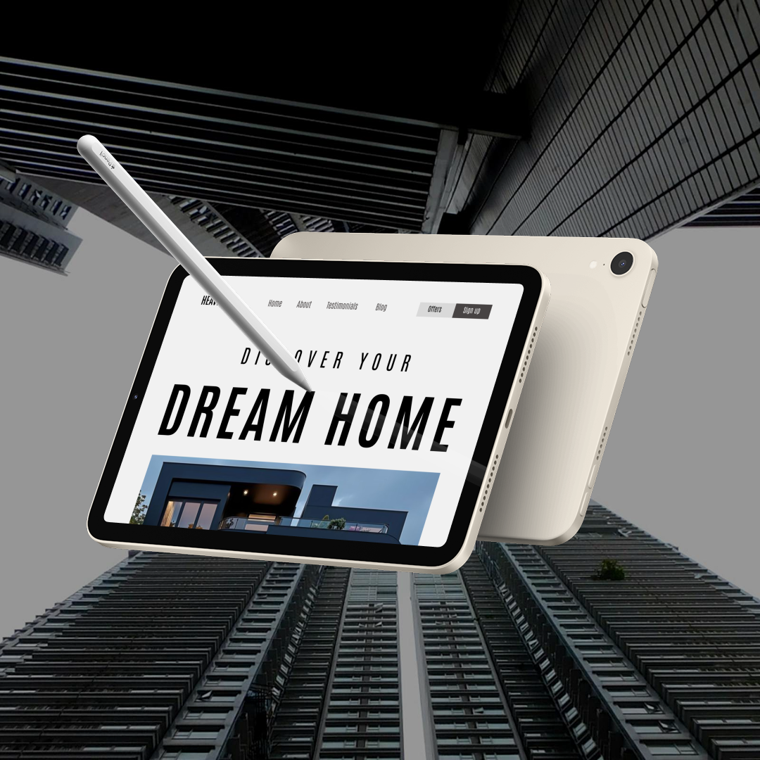 Heavenly - Real Estate Website figma graphic design landing page ui web design website design