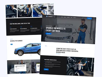 Carcareful - Car Wash WordPress Theme vehicle cleaning