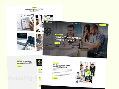 Qodify - IT Solutions And Services WordPress Theme technology theme