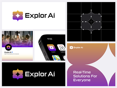 Modern AI Spark Logo – Futuristic Chatbot Brand Identity ai logo artificial intelligence brand identity branding chatbot chatbot logo explore logo design spark spark logo technology logo visual identity