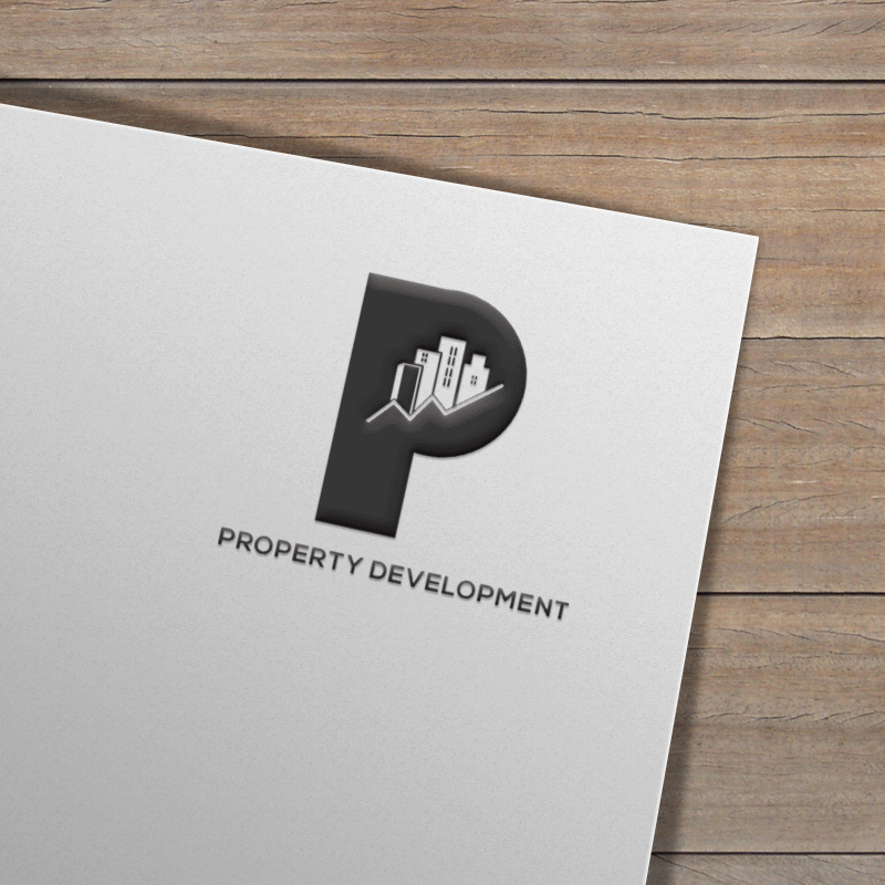 Property Development-Minimal Logo Design design graphic design illustration logo logo design minimal minimal logo minimal logo design minimalistic typography