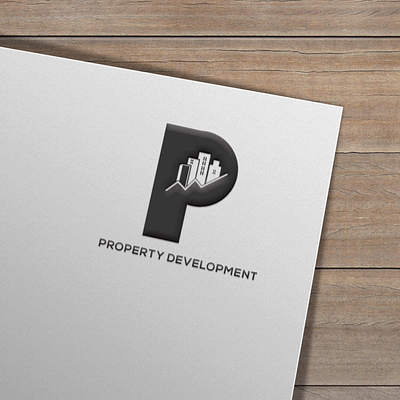 Property Development-Minimal Logo Design design graphic design illustration logo logo design minimal minimal logo minimal logo design minimalistic typography