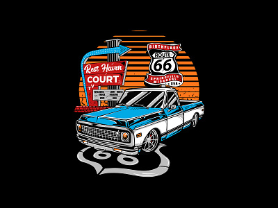 Vintage Car vibes car graphic design illustration muscle car print retro t shirt vector vibes vintage