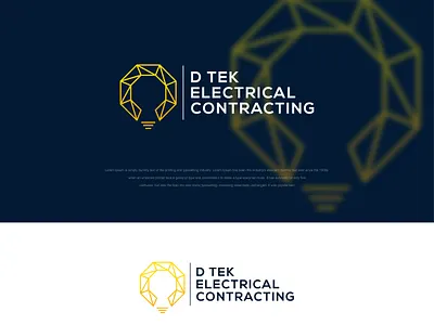 D TEK ELECTRICAL CONTRACTING my logo logo