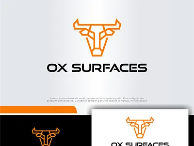 OX SURFACES logo logo
