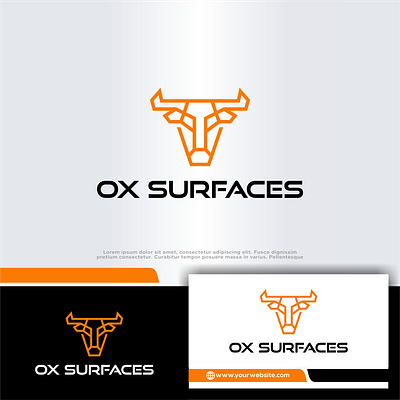 OX SURFACES logo logo