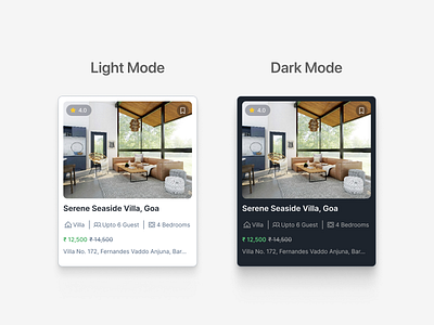 Property Cards | UI Design dailyui