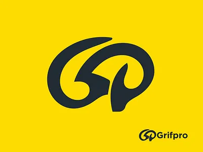 "Grifpro – Bold Abstract Logo for a Tech & Creative Brand" bold logo brandidentity branding colourful logo creativeagency dribbblepopular dribbbleshots gaminglogo gp gp logo icon graphicdesign grifpro logodesign logomark logopresentation modernlogo monogramlogo techlogo visualidentity yellowbranding