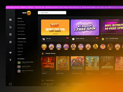 Premium Casino UX/UI Design for iGaming betcore casino dashboard casino front end casino ui design casino ux crypto casino ui igaming platform igaming ux strategy online casino design slot sportsbook ui stake