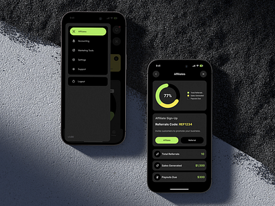 POS (Point of Sale) UI/UX Design affiliates android app business buy dark design ios mobile page payment pos restaurant sale shop ui ux