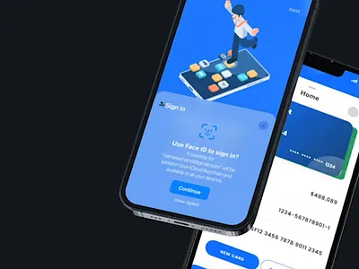 Mobile Passkey Design Figma UI/UX app faceid figma graphic design mail mobile passkey password uiux