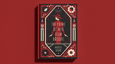 The Prime of Miss Jean Brodie – Book Cover Design & Illustration adobeillustrator adobephotoshop bookcover bookcoverdesign bookillustration books coverdesign graphicdesign illustration