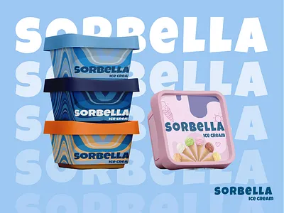 Sorbella – Boutique Ice Cream Branding branding cream ice cream ice cream brading ice cream shop icecreambranding identitydesign illustration logo design prodct brading typography ui user interface ux
