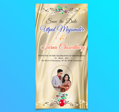 Animated Wedding Invitation Card (Most Popular ) design invitation wedding