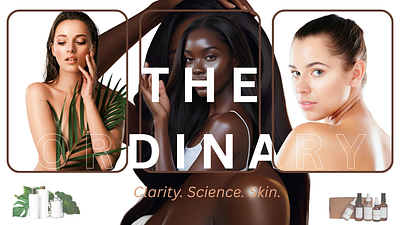 healthy skin design by colette brandidentity branding graphic design theordinary
