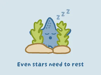 Resting Starfish