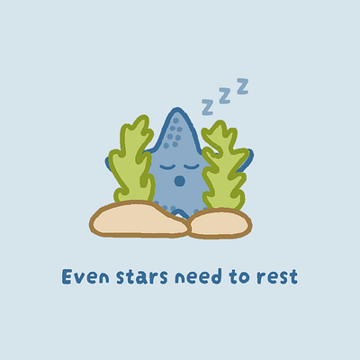 Resting Starfish