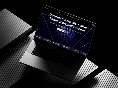 Crypto Website Design design ui ux webdesign